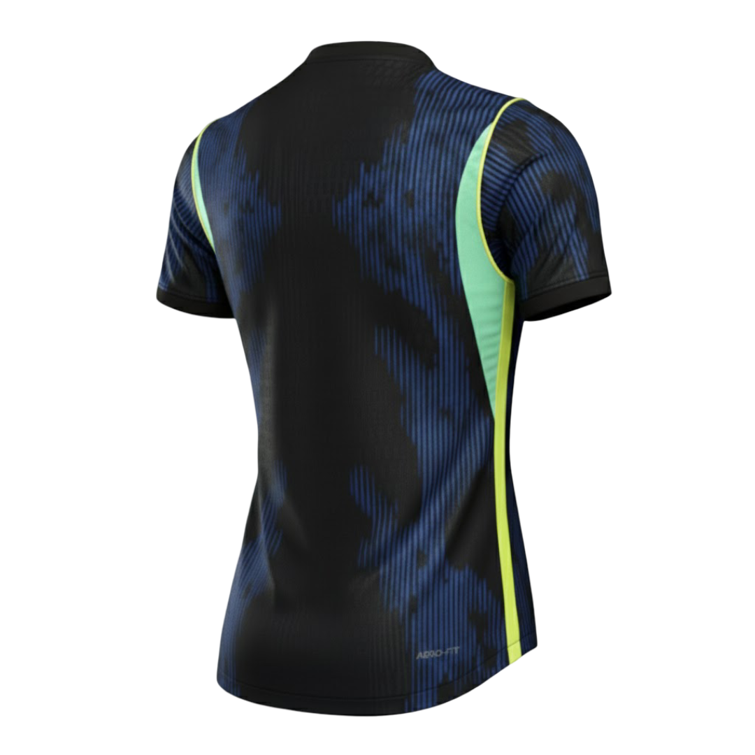 Camisa Brasil Away Feminina 2026 - Azul